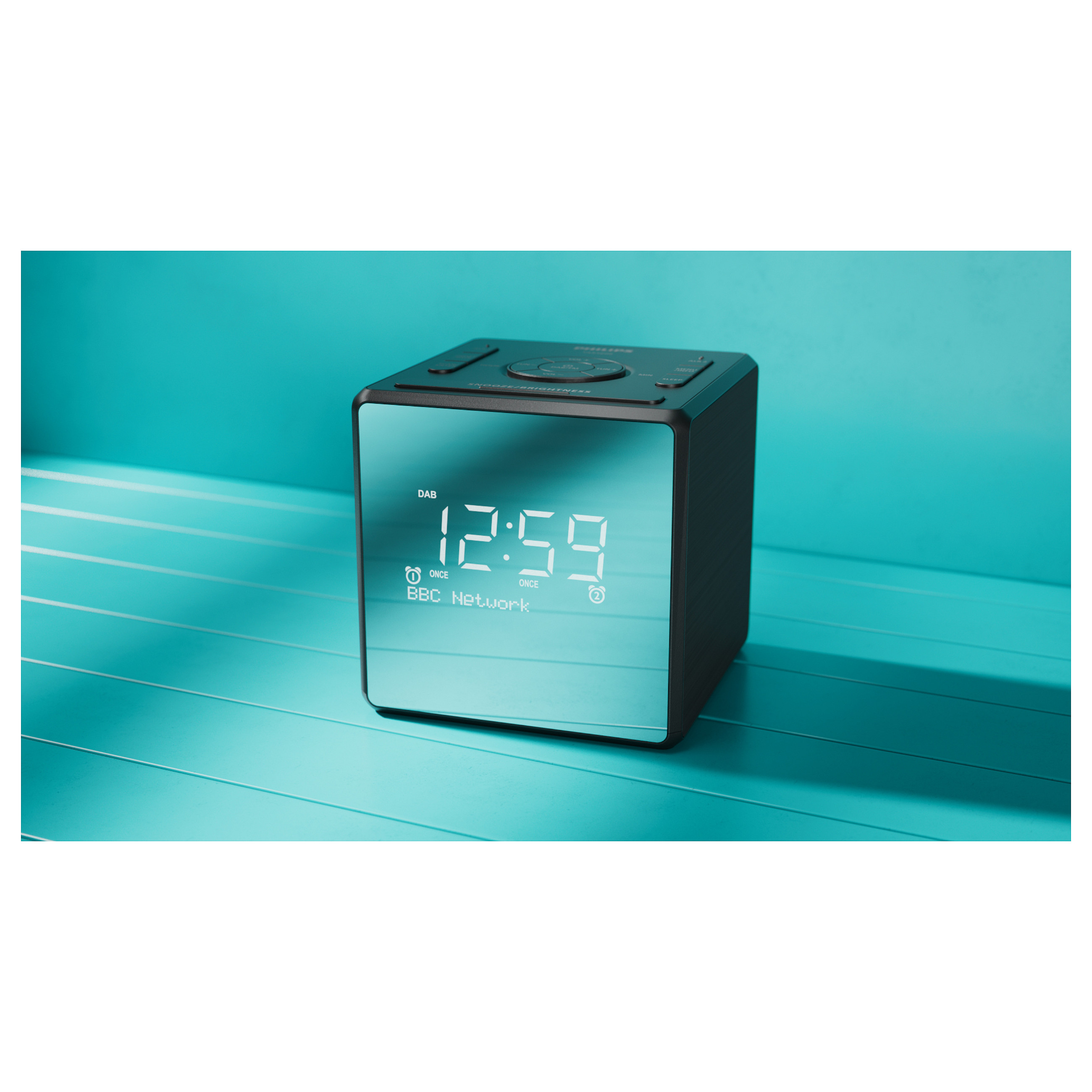 Radio me Orë Philips TAR4600/10, DAB+, FM, Alarm i Dyfishtë, Ekran LCD, USB-C - Zezë 9