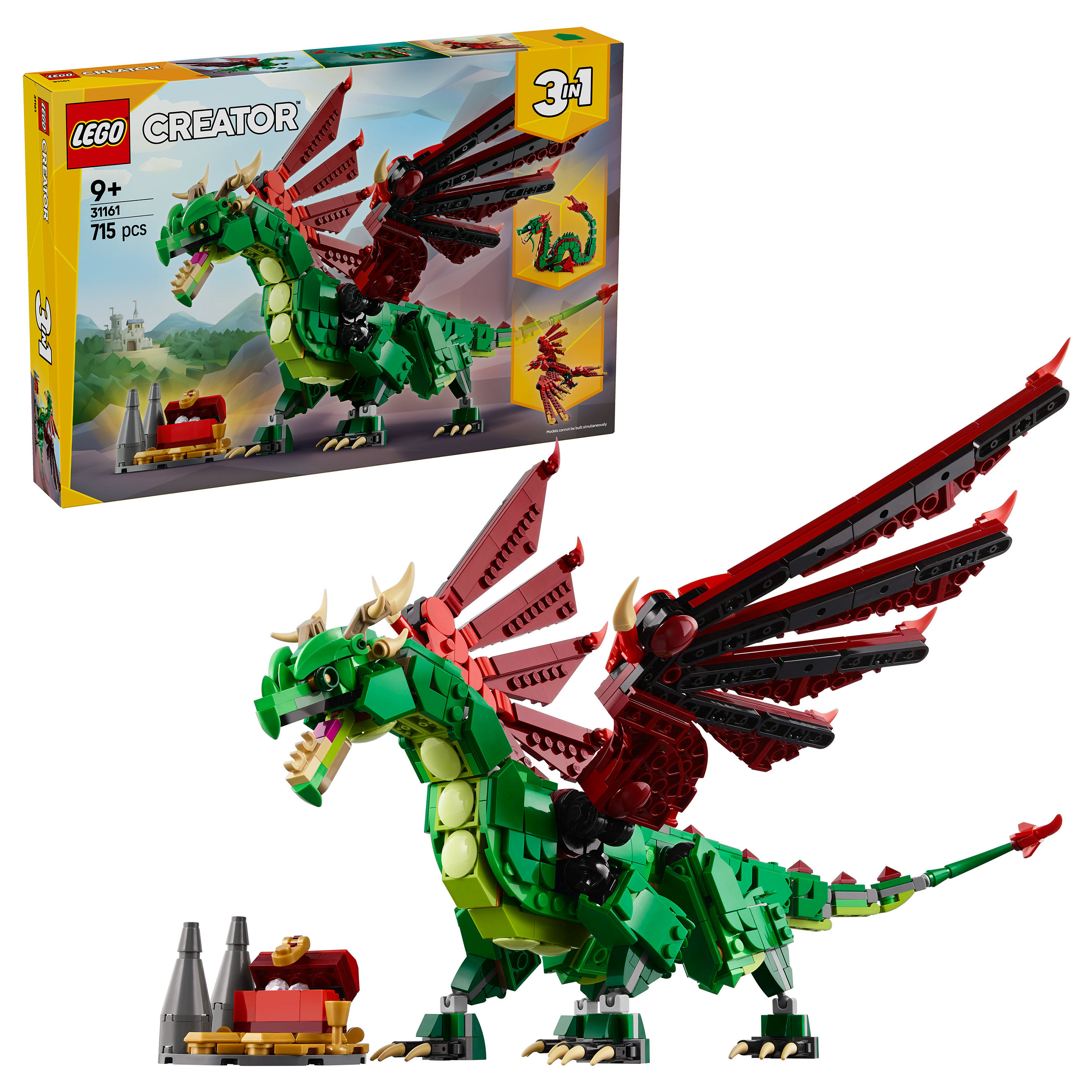 Lego LEGO Creator Medieval Dragon – Mix thumbnail 3