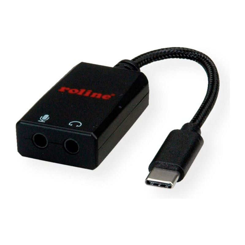 Adapter ROLINE 12.03.2991, USB 3.2 Gen 1, USB-A Femër në USB-A Femër, 5 Gbps - Zezë 3