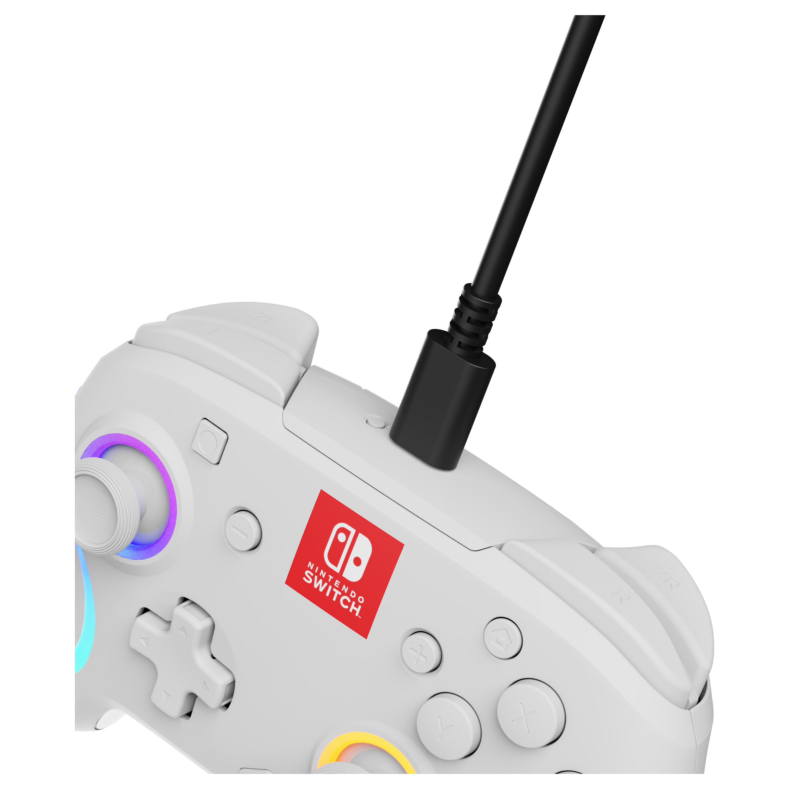 Kontroller Nintendo PDP Afterglow Wave Wireless Switch - Bardhë 10