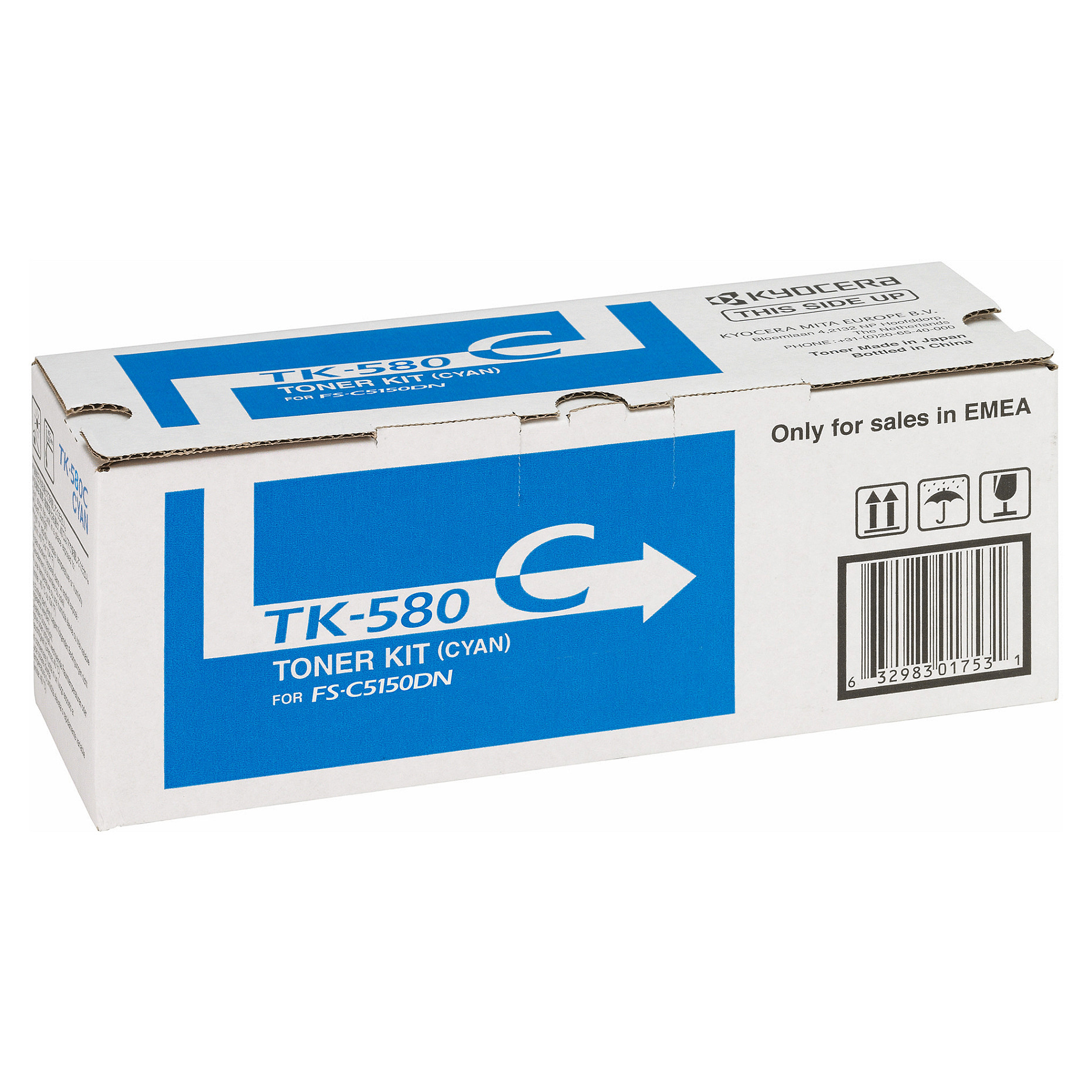 Toner Kyocera TK-580C – Blu thumbnail 2