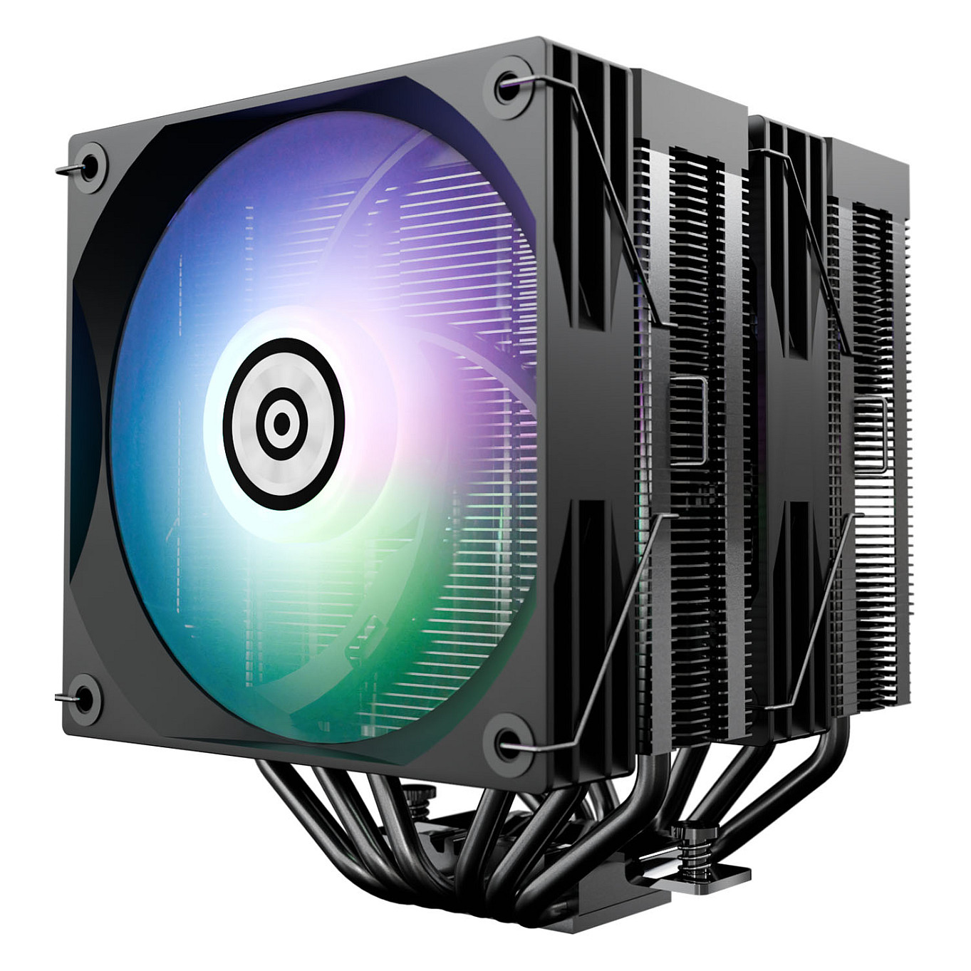 Ftohës për Procesor Enermax ETS-TD60D-ARGB / 120mm / Dual-Tower / ARGB – Zezë