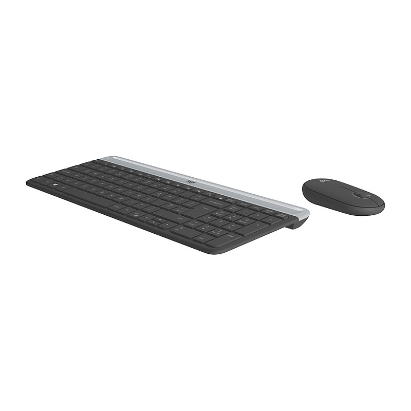 Combo (Tastierë & Maus) Logitech Slim - Zezë thumbnail 2