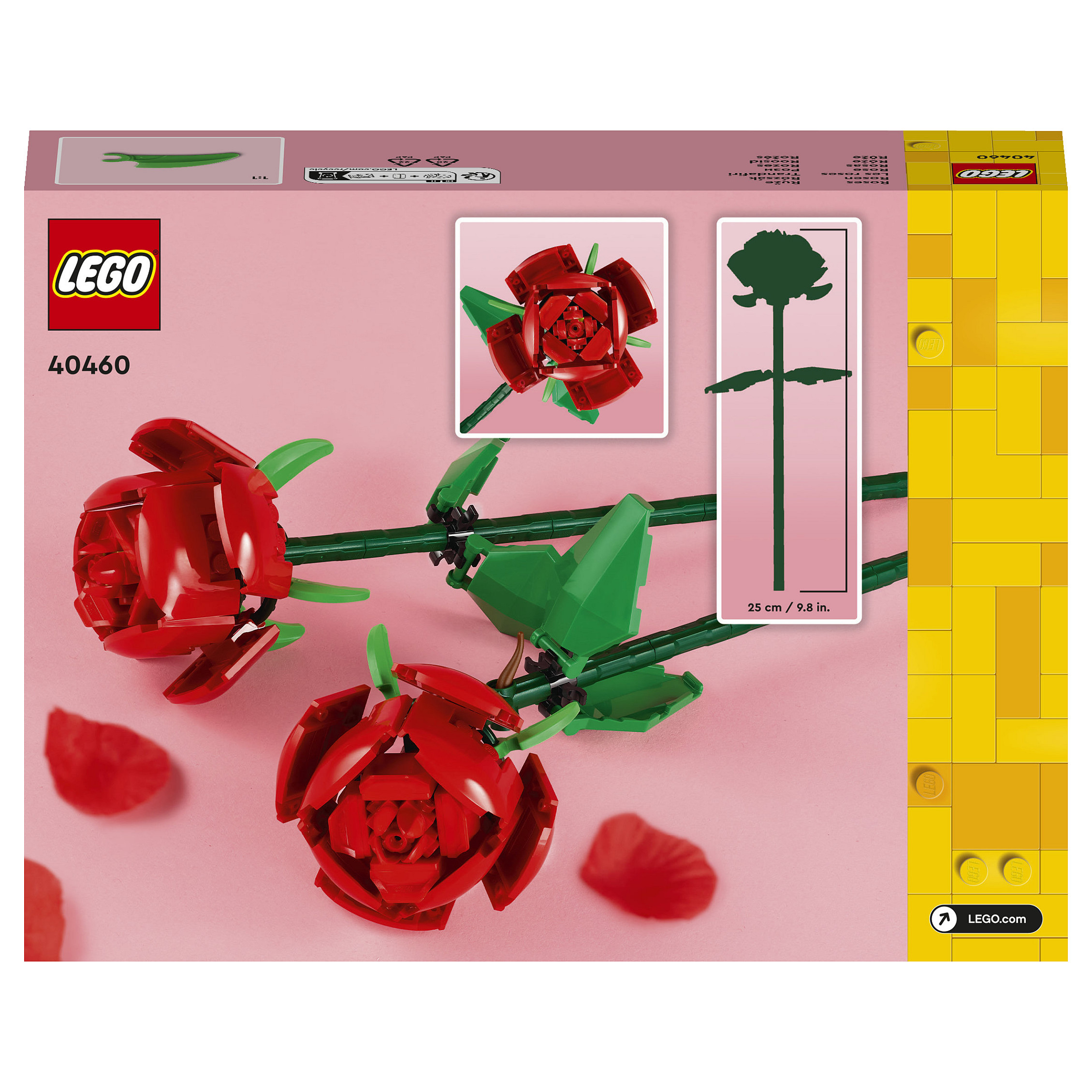 Lego Iconic Roses 40460 thumbnail 2