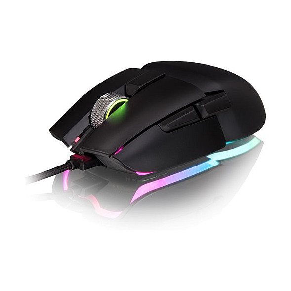 Maus Gaming Thermaltake Argent M5 RGB / GMO-AMF-WDOOBK-01 / Sensor Optik PixArt PMW-3389 / 16000 DPI / Wired USB – Zezë 3