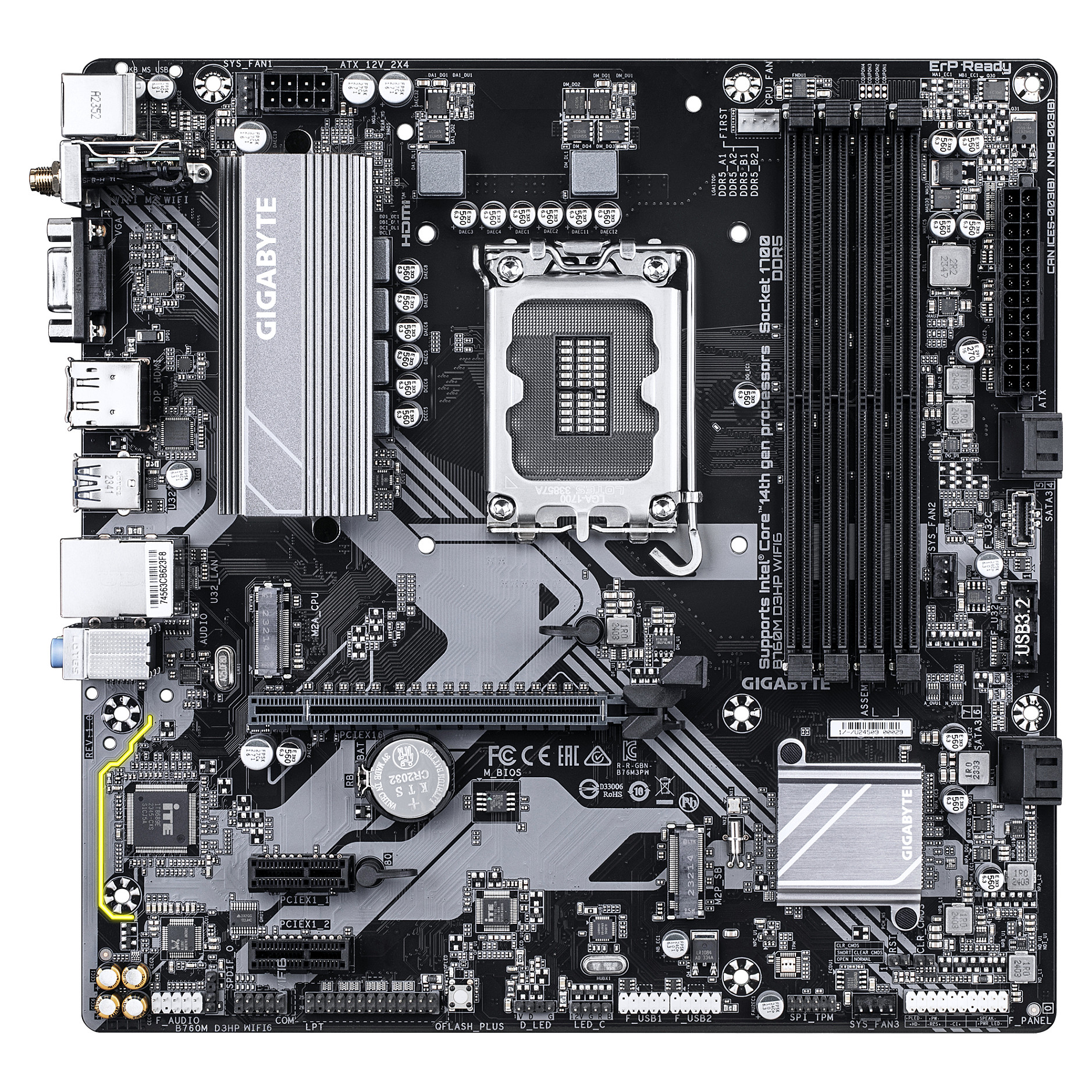 GA-B760M D3HP WIFI6 (1700) (D) thumbnail 2