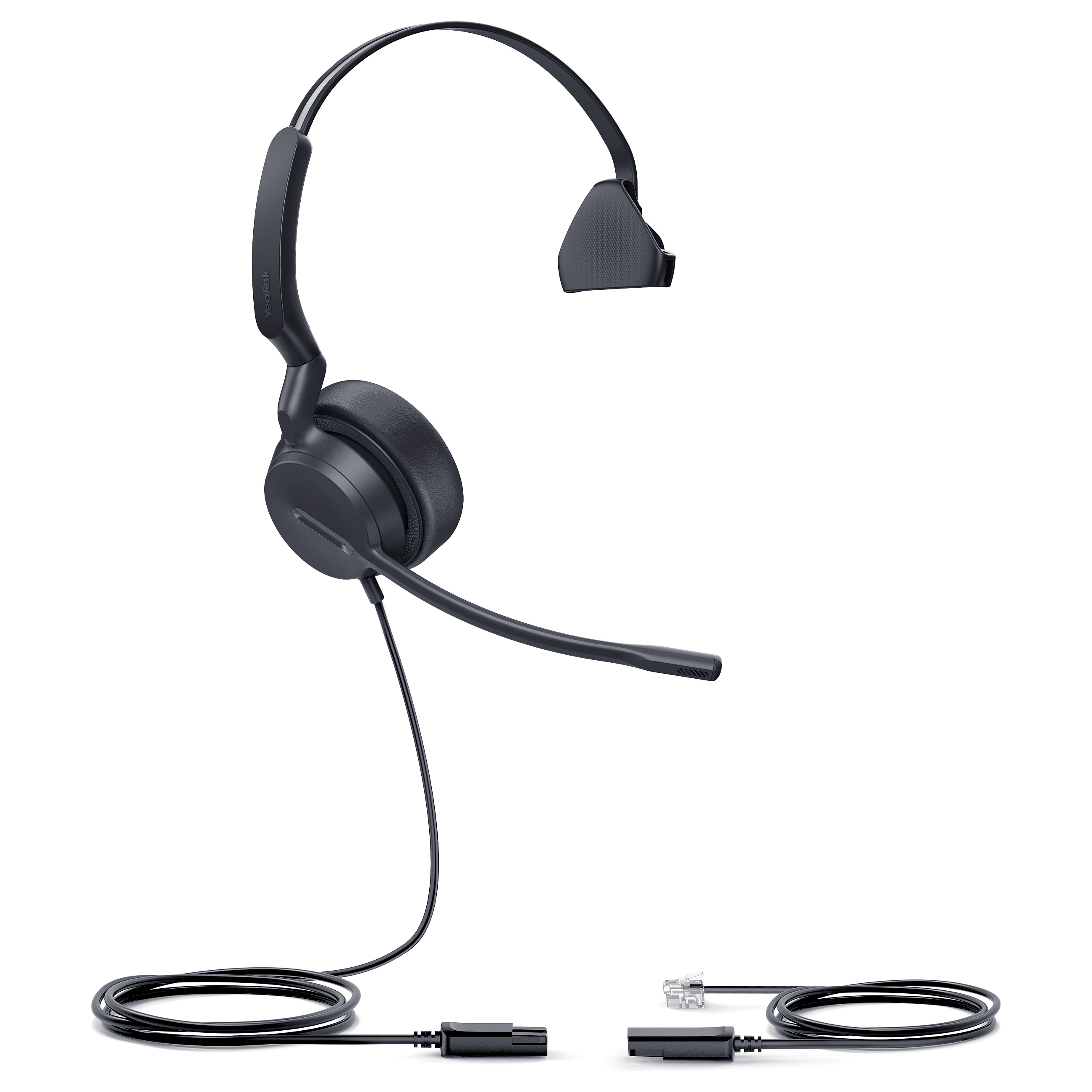 Kufje me kabllo Yealink UH44 Mono USB-C/A / USB-C + USB-A / Mono / 2.15 m - Zezë 5