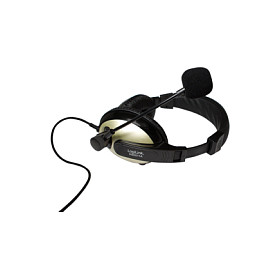 Kufje me kabllo LogiLink HS0011A / Stereo / 2 × 3.5 mm / 20–20000 Hz / 2.2 m - Zezë/Ari 3