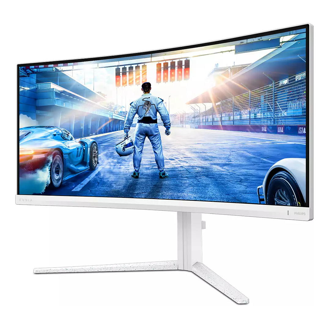 Monitor Gaming Philips 34M2C5601QA/00, 34", UWQHD Fast VA Curved, 200Hz, 1ms, 2xHDMI+DP+USB-C+USB - Bardhë 3