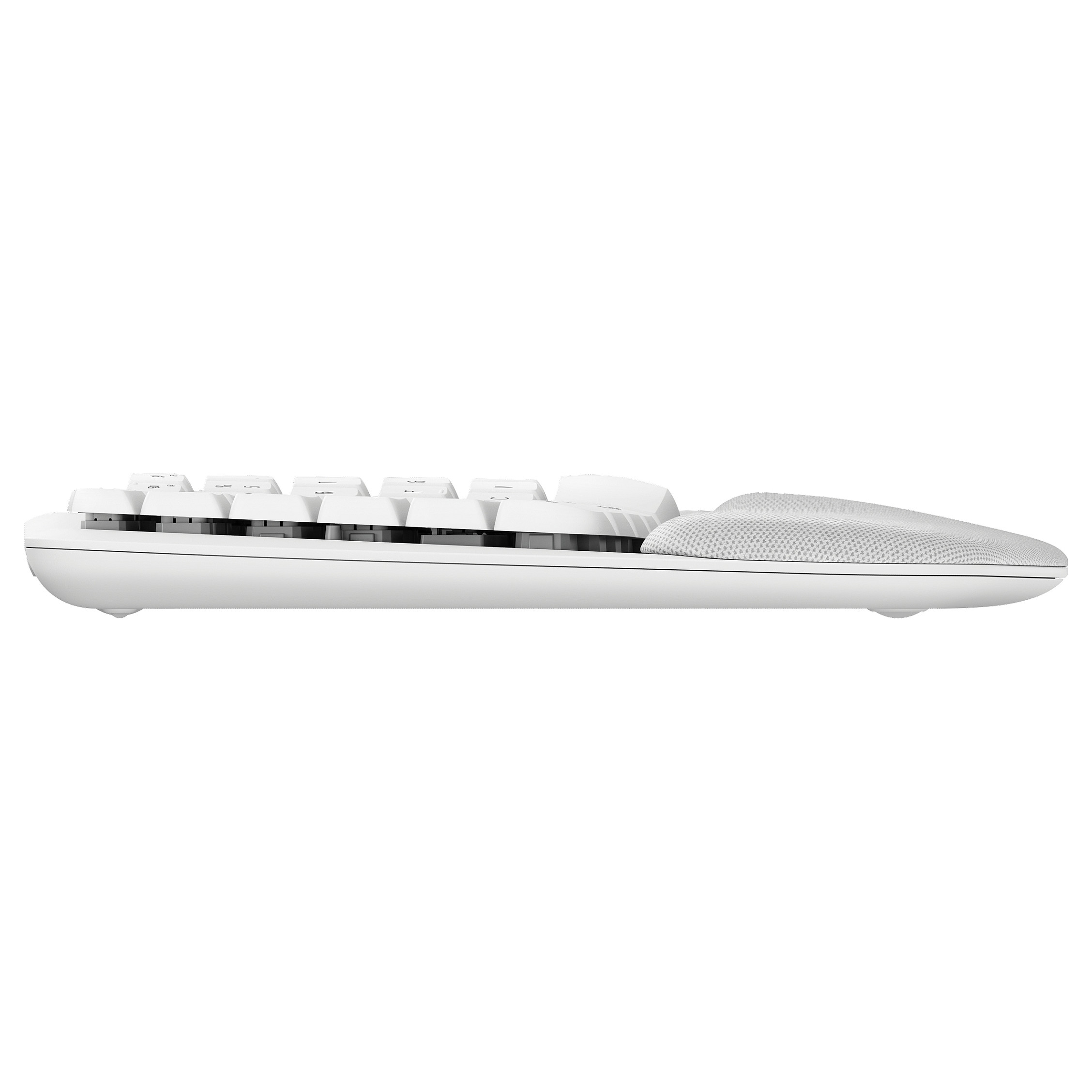 Tastierë pa kabllo Logitech Wave Keys / QWERTY / Membrane / RF Wireless + Bluetooth - Bardhë thumbnail 5