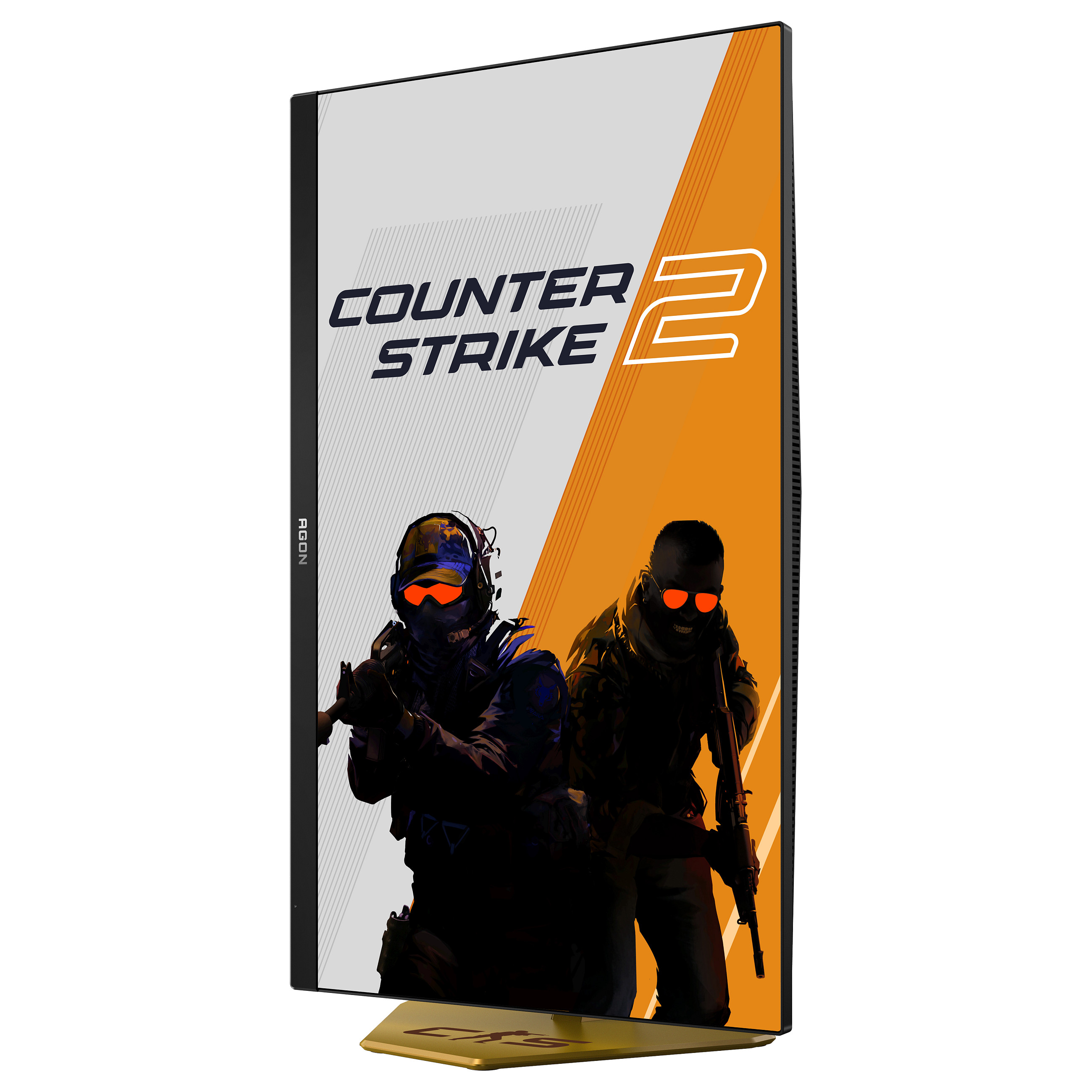 AOC AGON PRO CS24A Counter-Strike 2 Edition, 610Hz Gaming-Monitor (61.2 cm (24.1"), Black/Gold, FullHD, Fast-TN, HDMI, DP, USB-Hub) 9