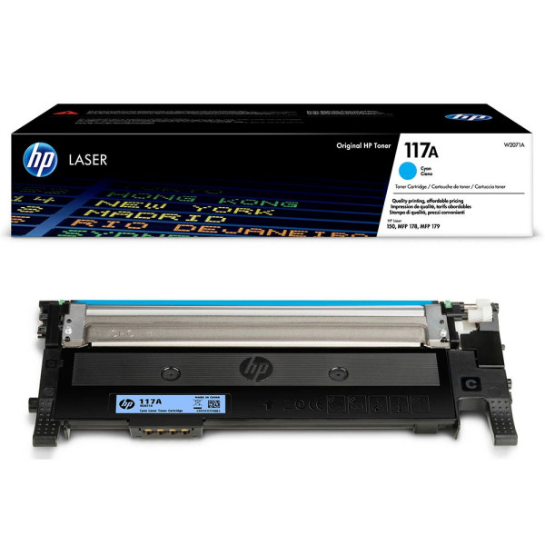 Toner HP 117A / W2071A – Blu thumbnail 2