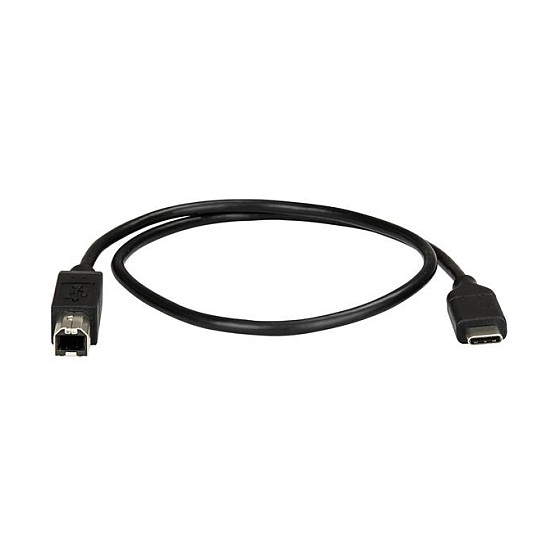 Kabllo StarTech.com USB2CB50CM, USB-C në USB-B, USB 2.0, 480 Mbps, 50 cm - Zezë 4