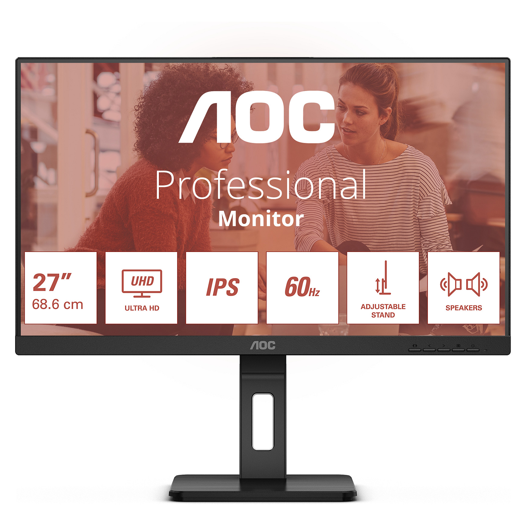 Monitor AOC 24E4CV, 23.8", Full HD IPS, 120Hz, 4ms, HDMI + DP + USB-C - Zezë 7