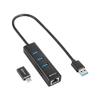 Kabllo USB SHARKOON, USB 3.0, USB-A Mashkull në USB-A Femër, 5Gbps, 3m - Blu 5