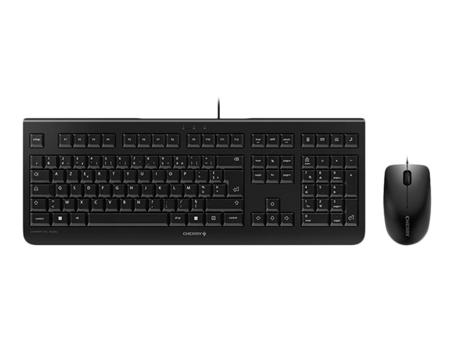 Combo (Tastierë & Maus) Cherry DC 2000, Wired, AZERTY – Zezë