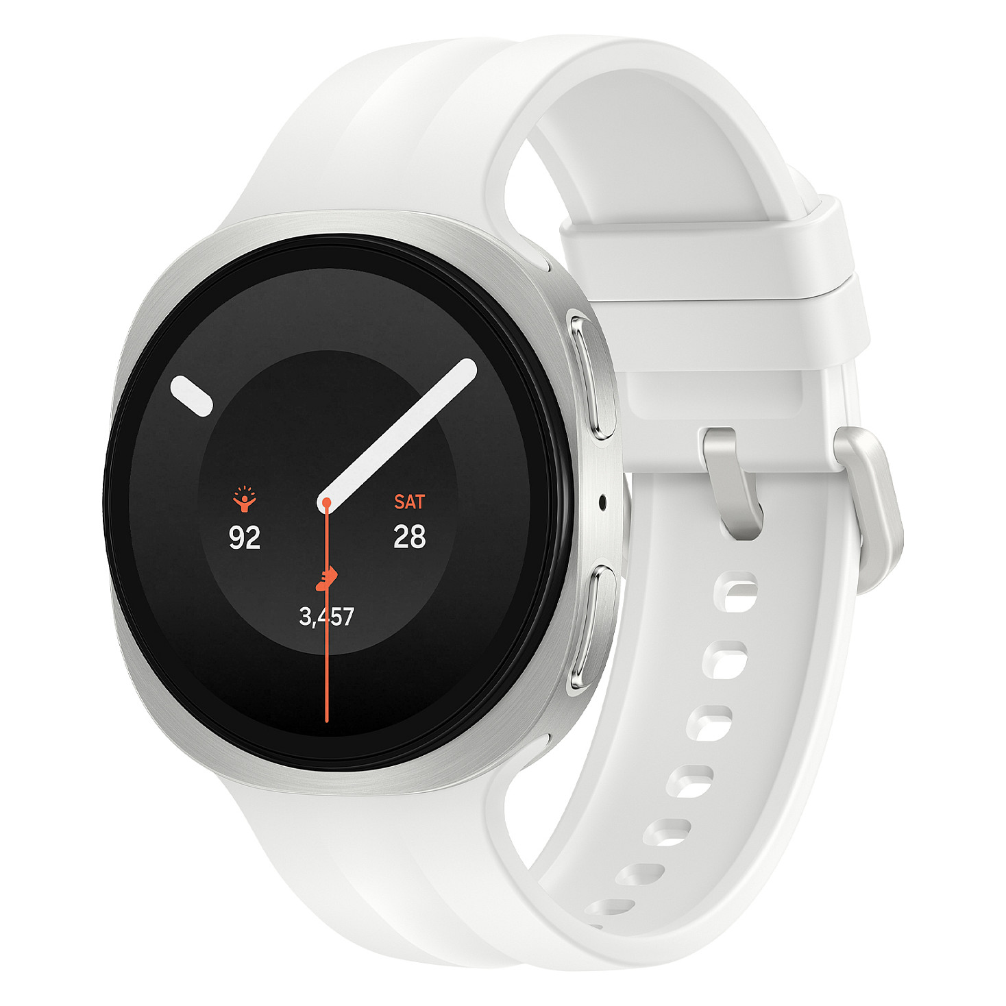 Orë e mençur Samsung Galaxy Watch9, 40 mm, LTE, Super AMOLED 1.34", GPS, Bluetooth 6.0, 32 GB - Bardhë