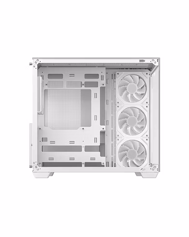 Kasë DeepCool CG530 4F / Mid-Tower / 4x120mm ARGB / USB Type-C / Xham i Temperuar - Bardhë 3