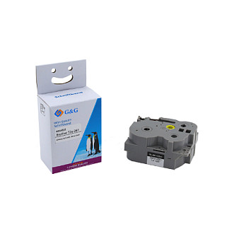 Shirit për Printer G&G BB-B-G-261 / Kompatibil me Brother TZe-261 / I Laminuar / 36 mm × 8 m / Bardhë 3