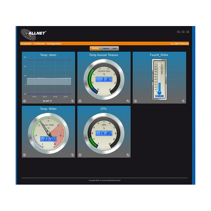 ALLNET ALL3500v2 MSR Building Automation Controller – 4× Sensor Ports, WLAN, IP Automation thumbnail 6