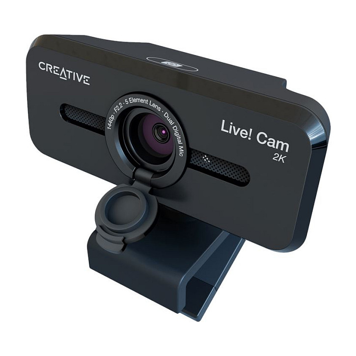 Webcam Creative Live! Cam Sync V3 / 73VF090000000 / 2K QHD / 5MP / 4x Zoom / 2x Mikrofon / USB 2.0 – Zezë