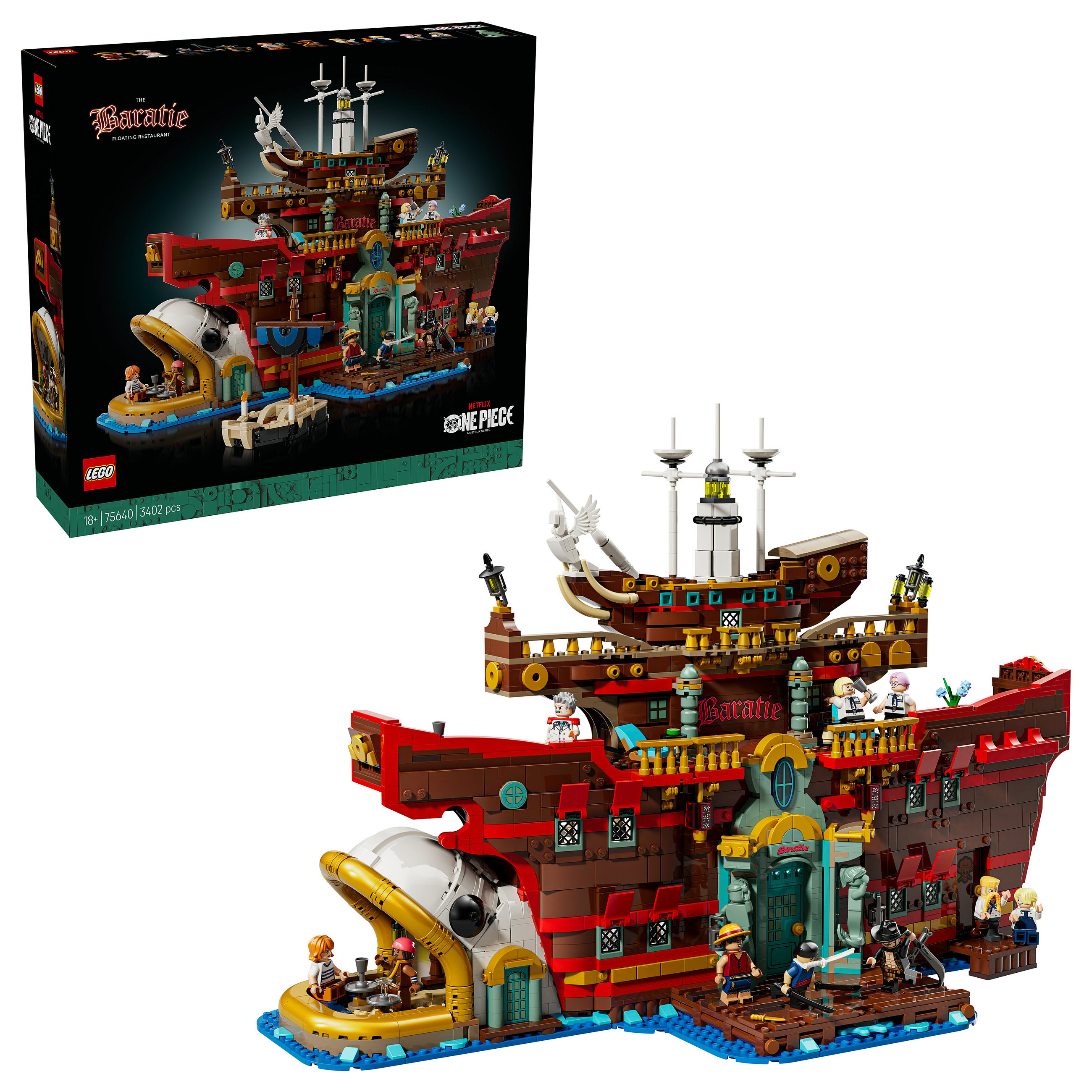 LEGO The Baratie Floating Restaurant thumbnail 3