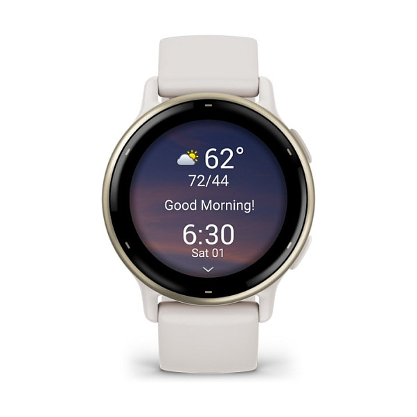 Orë e mençur Garmin Vivoactive 5 Ivory - Bardhë thumbnail 4