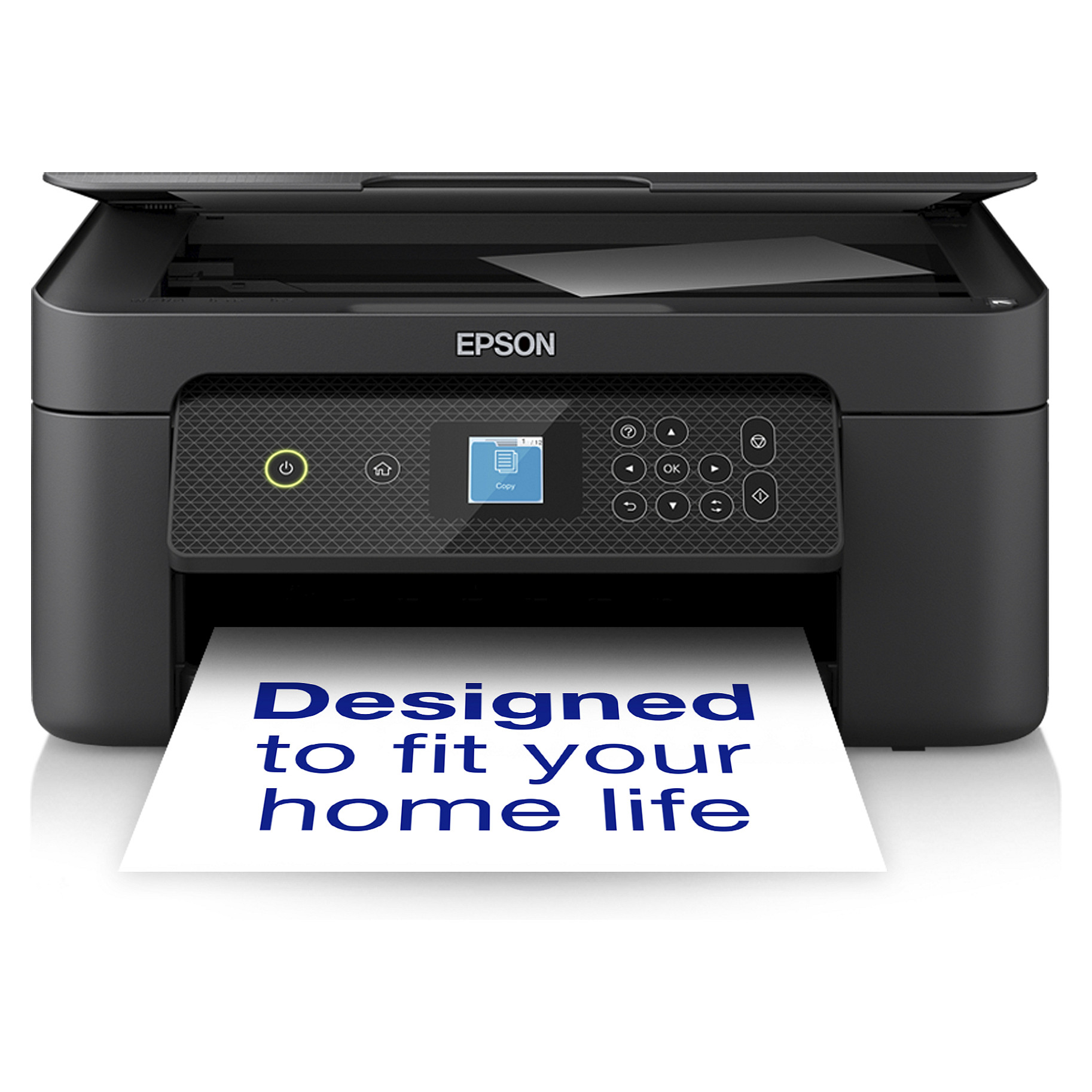Printer multifunksional Epson Expression Home XP-3200, inkjet, A4, 3-në-1, printim me ngjyra, Wi-Fi, duplex automatik - Zezë