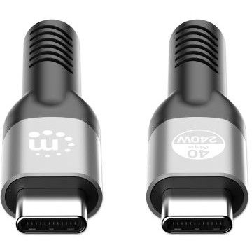 Kabllo USB Manhattan / USB4 / USB‑C Male–Male / 240 W / 40 Gbps / 8K / 1 m 2