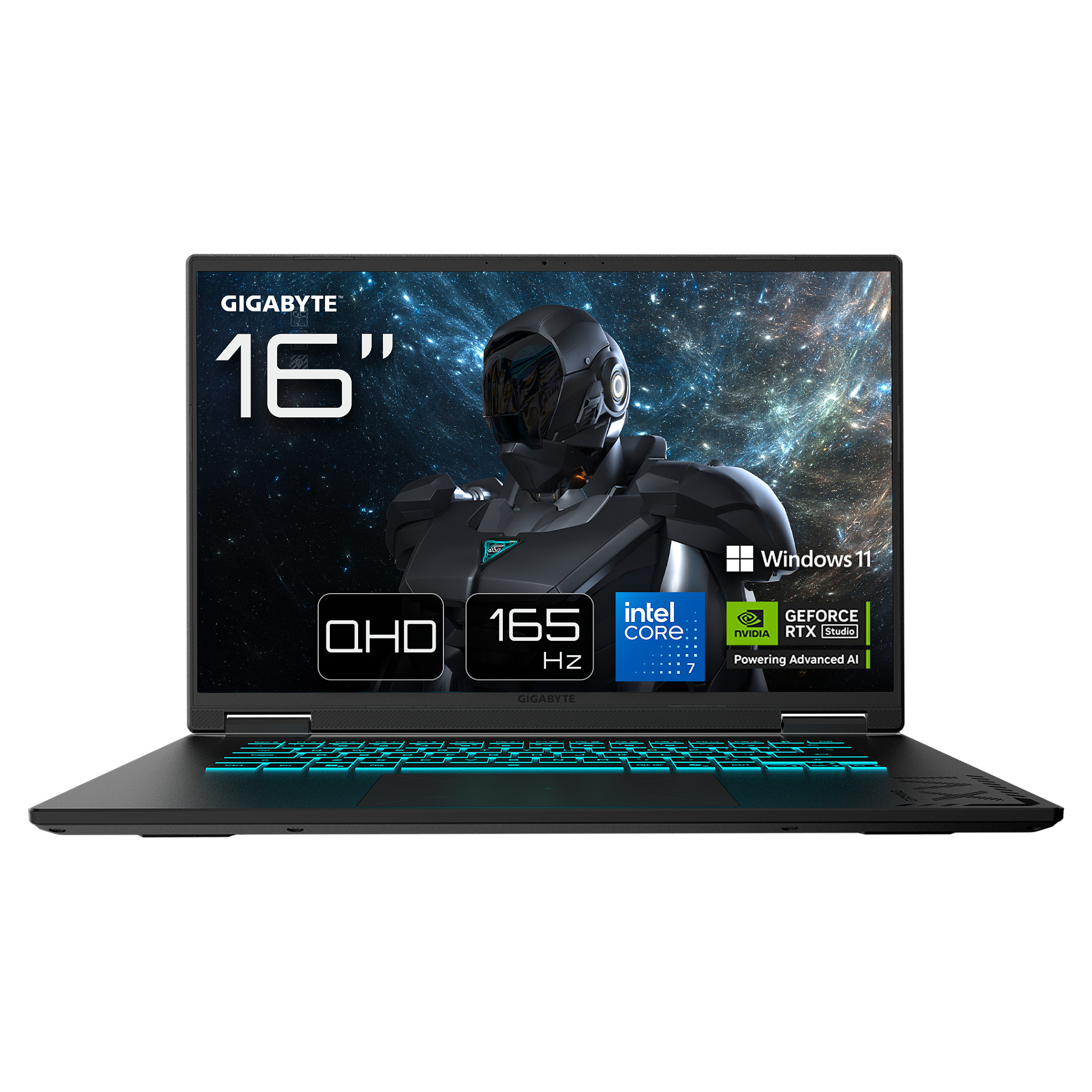 Laptop GIGABYTE GAMING A16 PRO DXHG4FRCC4SH, Core 7 240H, 32GB LPDDR5x, 1TB, 16" WQXGA IPS 165Hz, RTX 5070 Ti 12GB - Zezë