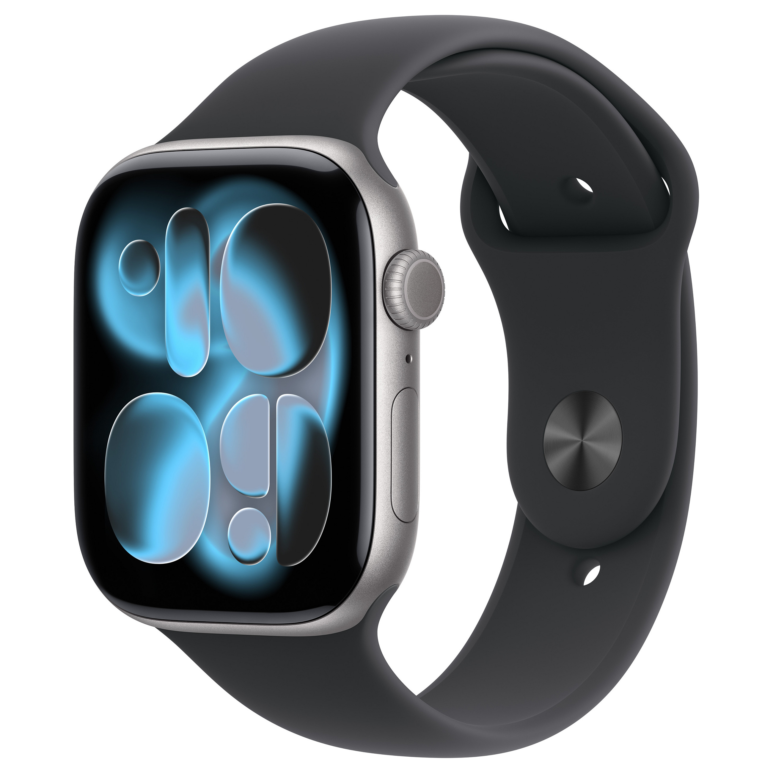Apple Watch Series 11, 46mm, GPS + Cellular, Space Grey Aluminium, Black Sport Band - M/L