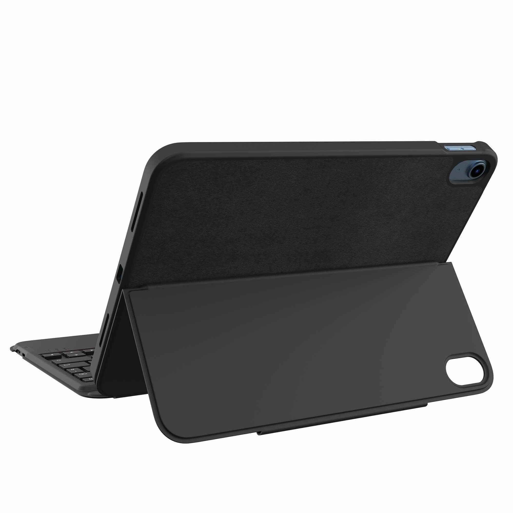 Këllëf me Tastierë për iPad Gecko Covers Cactus Leather / iPad 10.9" 10th Gen + 11" 11th Gen / Bluetooth 5.0 / QWERTZ – Zezë 2