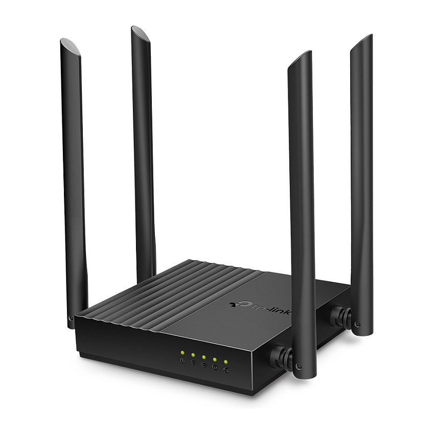 TP-Link, Archer C64, Ruter, Wi-Fi 5, AC1200, Dual-Band, 1× Gigabit WAN + 4× Gigabit LAN, MU-MIMO, EasyMesh, Zezë 2
