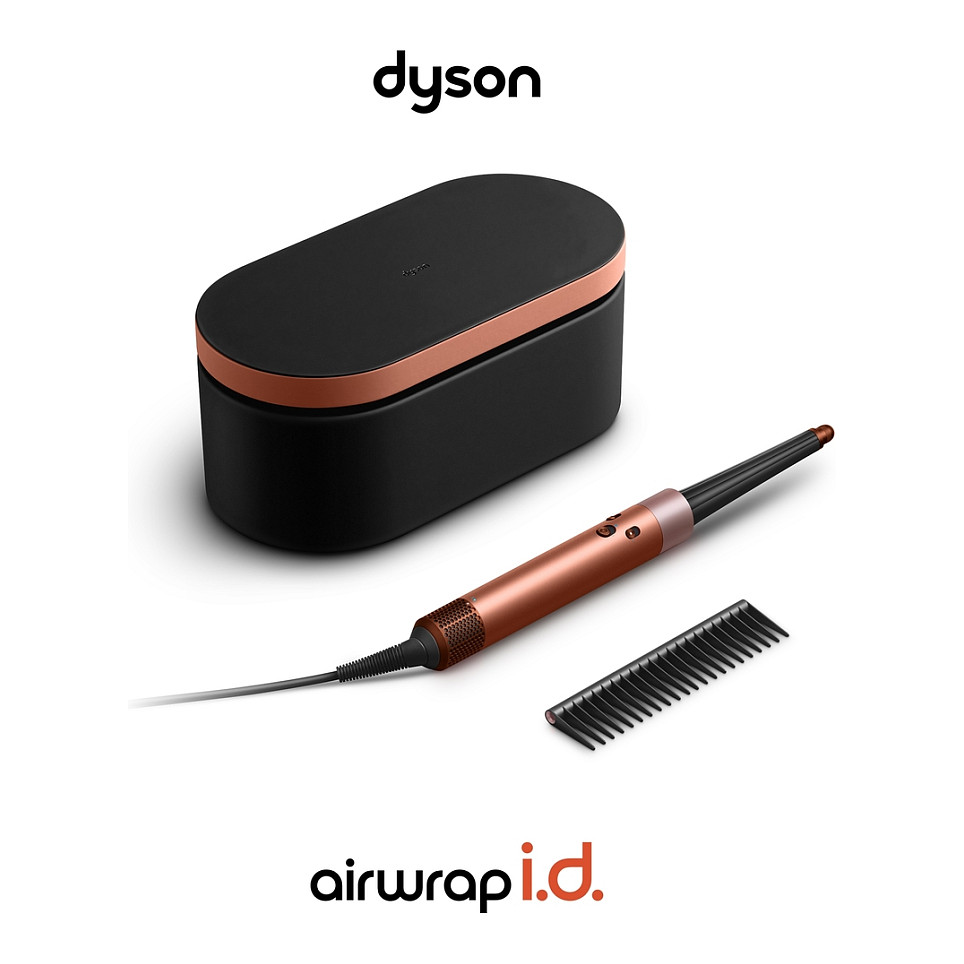 STILUES PER FLOKE DYSON AIRWRAP AMBER SILK/PINK CHAMPAGNE 2