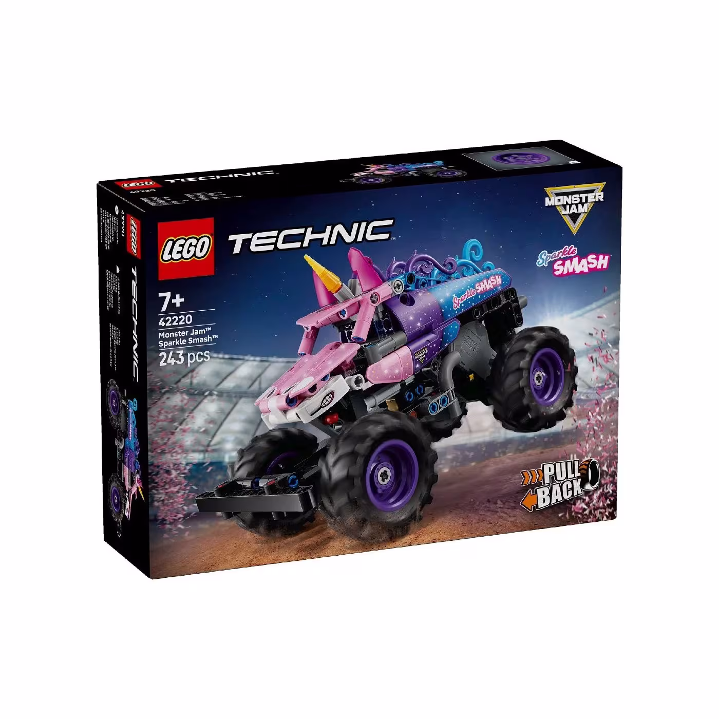 LEGO Technic Monster Jam Sparkle Smash Pull-Back 42220 thumbnail 2