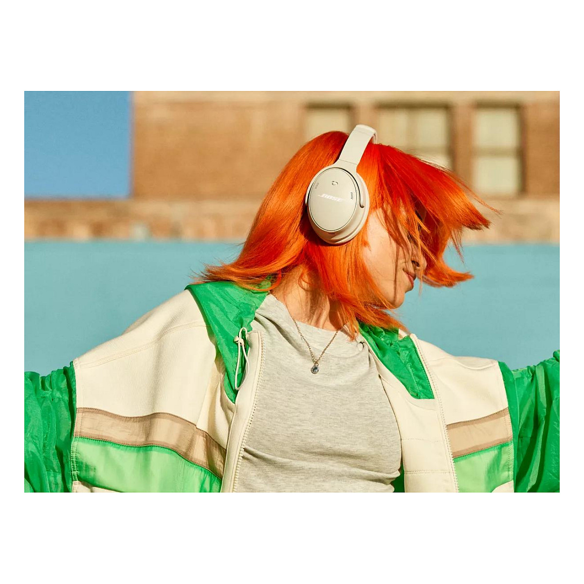 Kufje pa kabllo Bose QuietComfort / Bluetooth 5.1 / ANC / Mikrofon - Bardhë 9