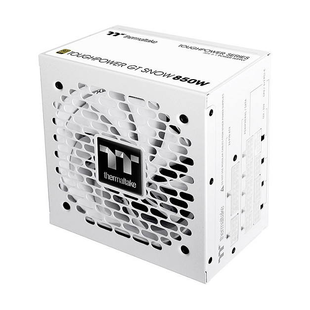 Furnizues Energjie Thermaltake Toughpower GT Snow / 850W / ATX 3.1 / 80 PLUS Gold / Fully Modular - Bardhë