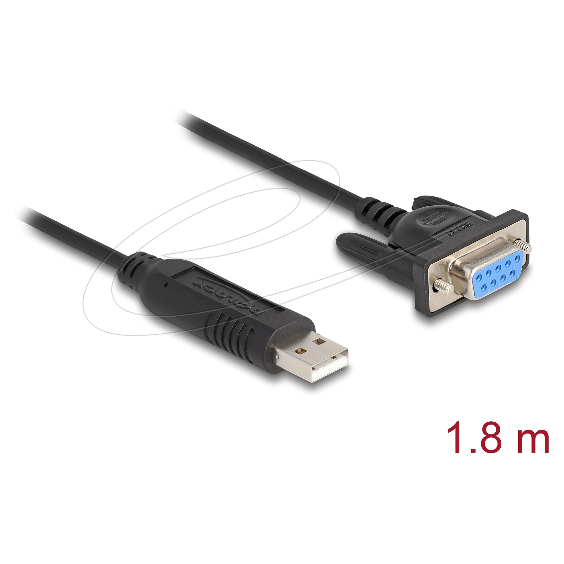 Kabllo VGA LogiLink CV0003 / 2x Male / 5 m - Zezë 6