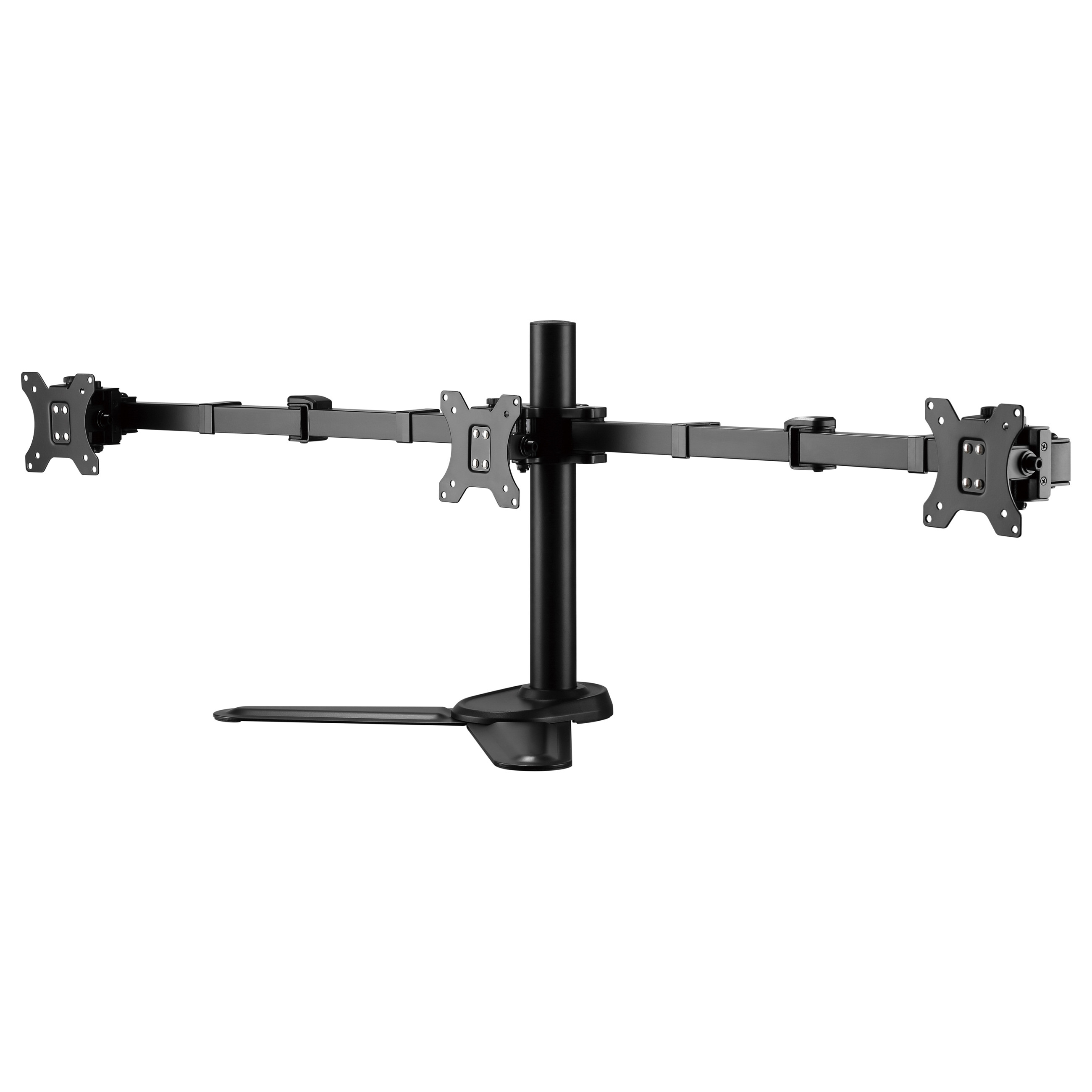 Mbajtëse për Monitor Equip 650125 , 3 Monitorë , 17–27" , deri 7kg për monitor , me sustë gazi , e rregullueshme , VESA 75x75 & 100x100 - Zezë 3