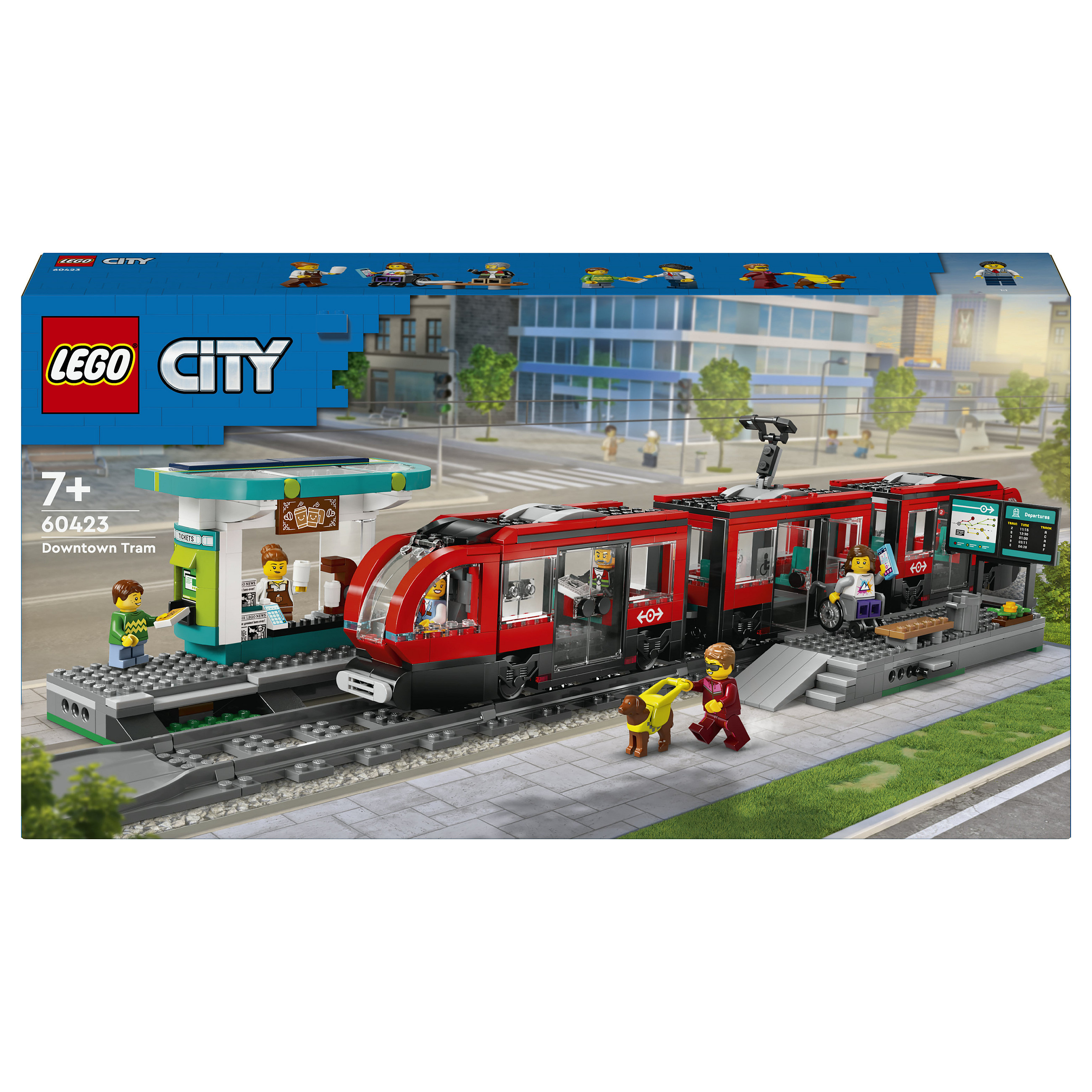 LEGO 60423 City: Tram with Stop