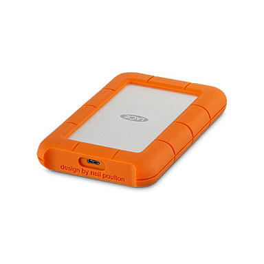 HDD i jashtëm 2.5" Lacie Rugged 1TB USB-C - Portokalli thumbnail 2