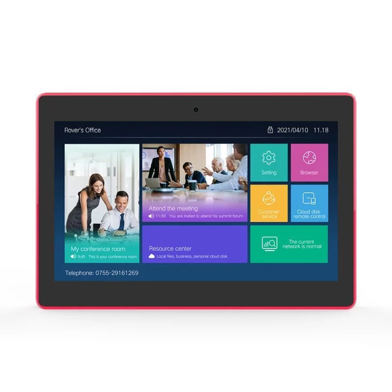 Tablet ALLNET MeetOne-131-C0, 13", 4GB RAM, RK3399, Android 10, NFC/RFID, PoE, LED RGB, pa Kamerë - Zezë 3