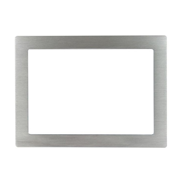 ALLNET 12 Inch Touch Display Tablet Silver Narrow Bezel – Slim Mounting Frame Cover for Wall Installation