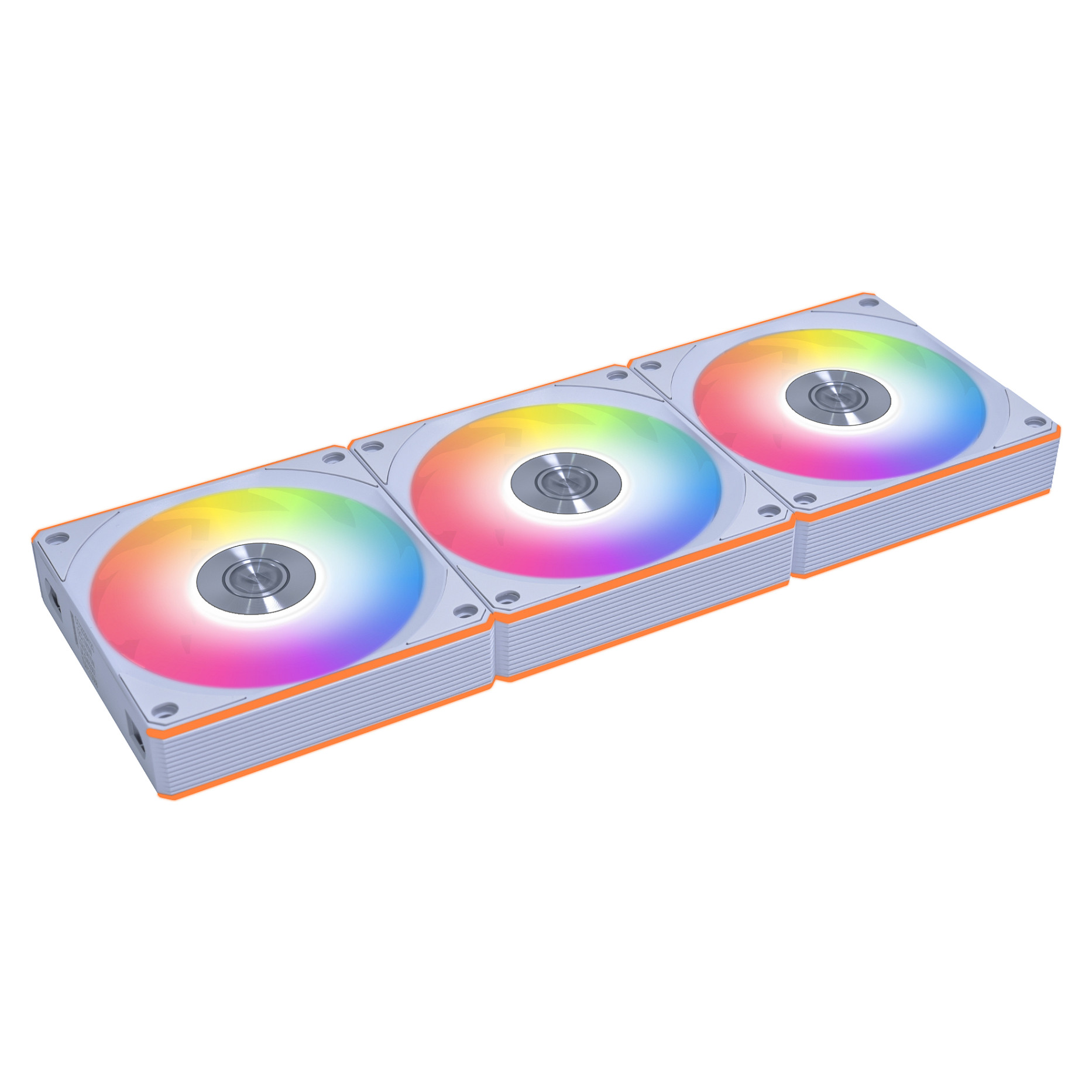 Ftohës për Kasë Lian Li UNI FAN CL Wireless / 120mm / 250-2150 RPM / ARGB / PWM / 3-Pack – Bardhë