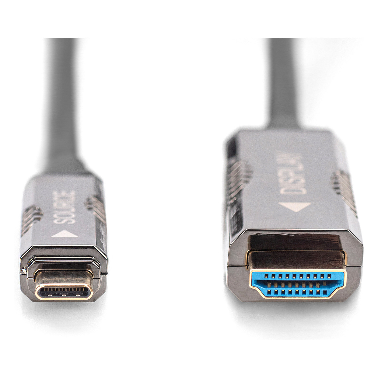 Kabllo USB-C DIGITUS AOC Adapter Cable USB Type-C to HDMI 4K 20m thumbnail 2
