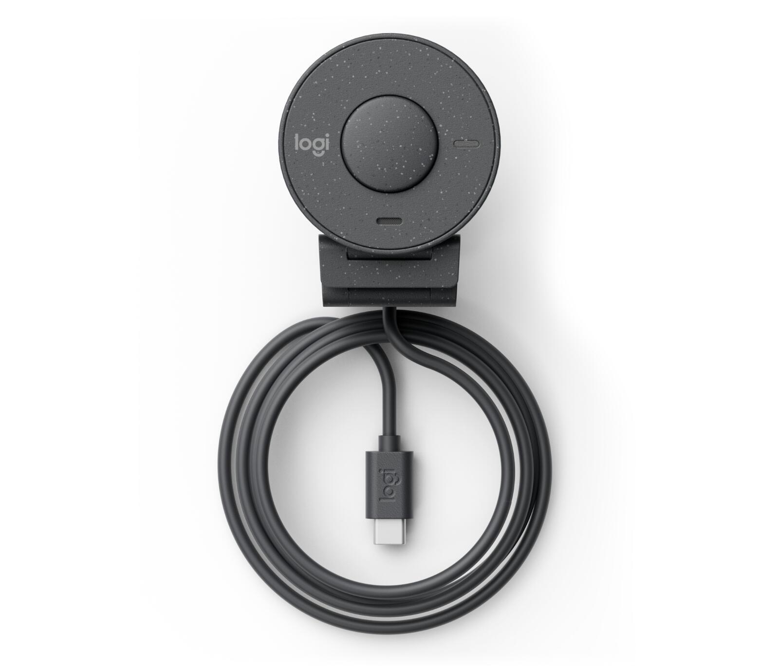 Webcam Logitech Brio 300 / 960-001436 / Full HD 1080p / USB-C / 2MP / 70° – Grafit 3