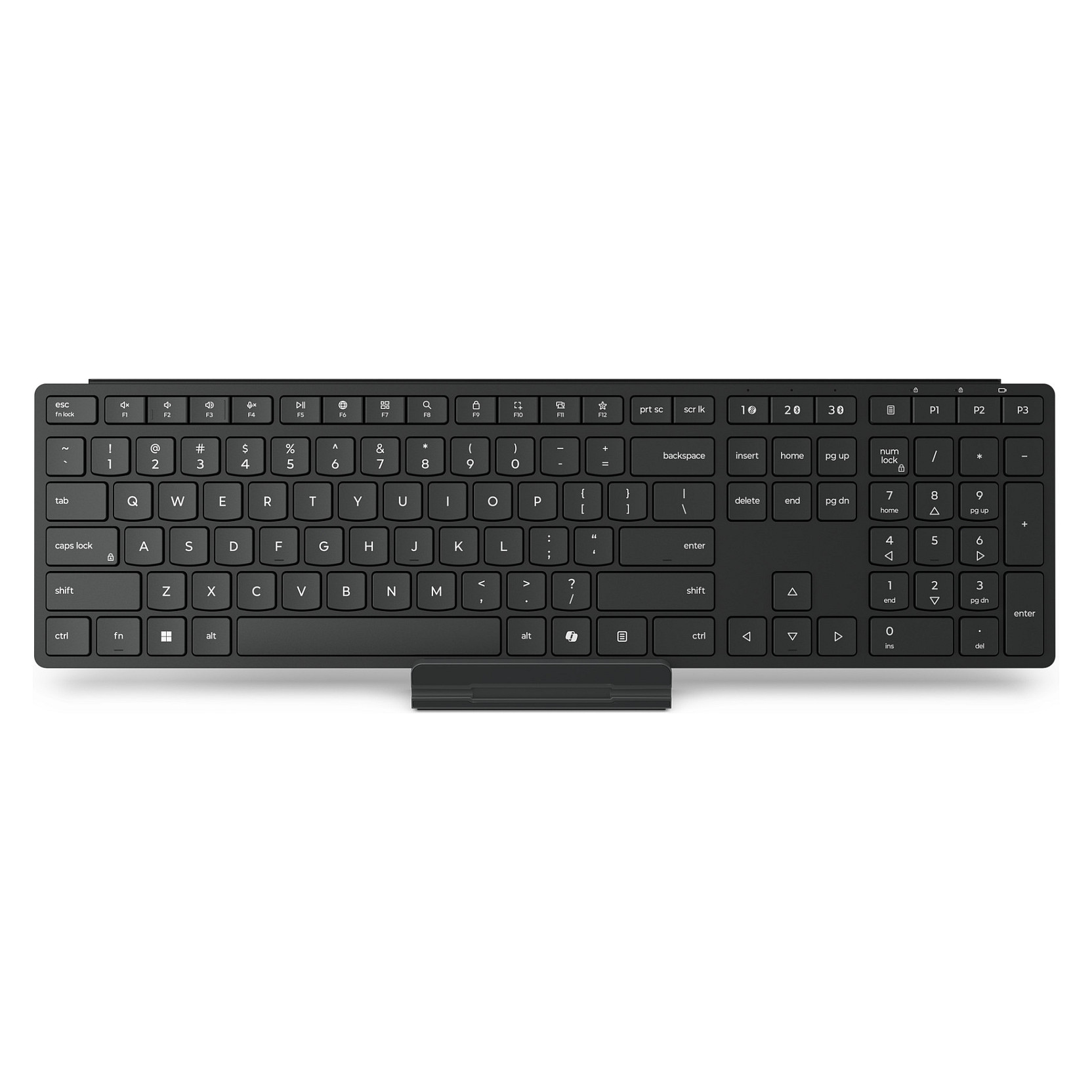Lenovo - Multi-Mode Pro Keyboard 6000-German thumbnail 3