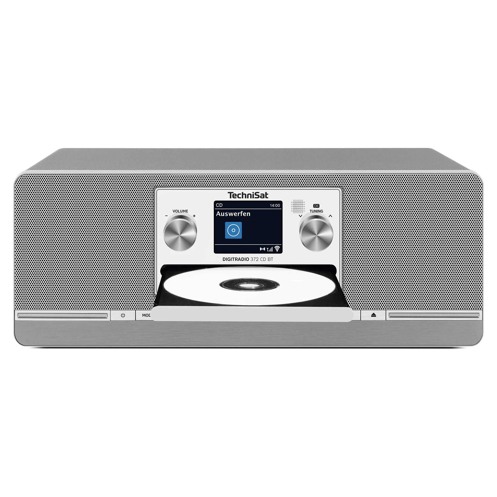 Radio digjitale TechniSat DIGITRADIO 372 CD BT, DAB+, FM, CD dhe MP3, Bluetooth 5.0, USB, ekran TFT me ngjyra 2.4", 2 × 5 W RMS - Antracit, Argjend 3