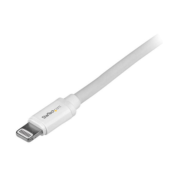 Kabllo USB StarTech.com USBLT2MW, USB-A në Lightning, 2 m, USB 2.0, 480 Mbps, MFi - Bardhë 3