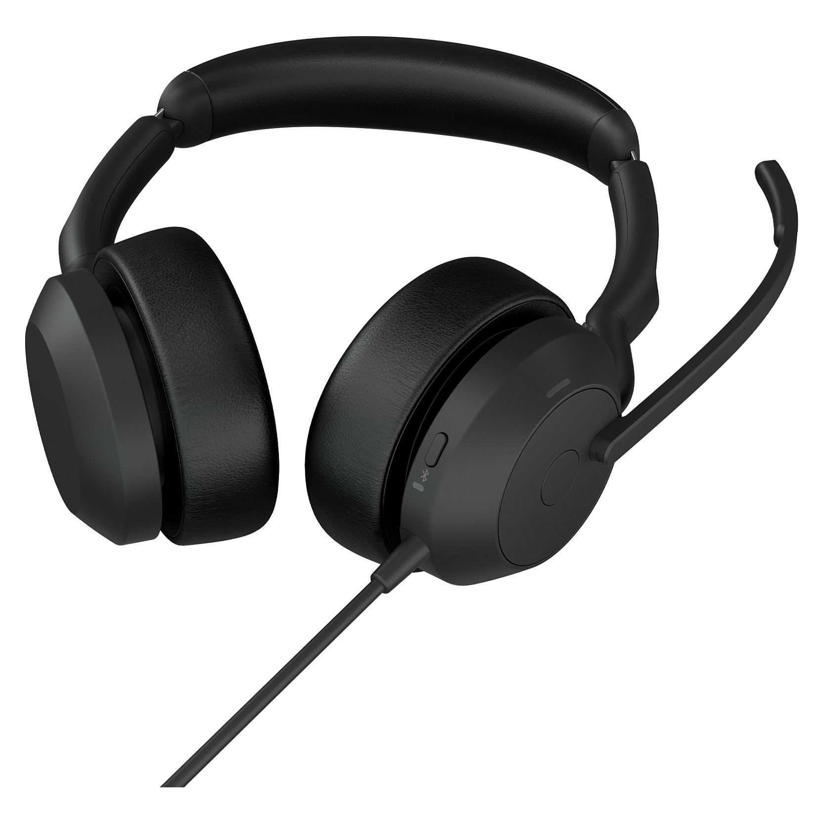 Kufje me kabllo Jabra Evolve2 50 UC Stereo / USB-A / Bluetooth 5.2 / 28mm / ANC / Mikrofon me reduktim të zhurmës - Zezë 3